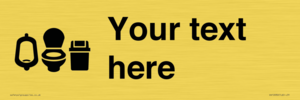 DV10930: Custom information: Toilets Urinals and WCs with Sanitary Bins