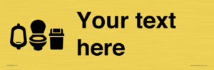 DV10930: Custom information: Toilets Urinals and WCs with Sanitary Bins