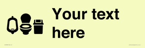 DV10930: Custom information: Toilets Urinals and WCs with Sanitary Bins