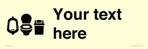 DV10930: Custom information: Toilets Urinals and WCs with Sanitary Bins