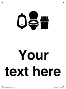 DV10930: Custom information: Toilets Urinals and WCs with Sanitary Bins