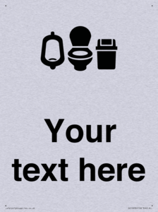 DV10930: Custom information: Toilets Urinals and WCs with Sanitary Bins