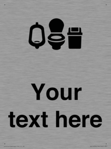 DV10930: Custom information: Toilets Urinals and WCs with Sanitary Bins