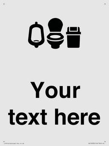 DV10930: Custom information: Toilets Urinals and WCs with Sanitary Bins