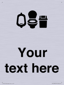 DV10930: Custom information: Toilets Urinals and WCs with Sanitary Bins