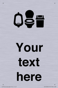 DV10930: Custom information: Toilets Urinals and WCs with Sanitary Bins