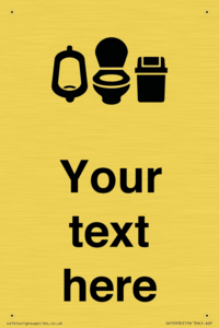 DV10930: Custom information: Toilets Urinals and WCs with Sanitary Bins