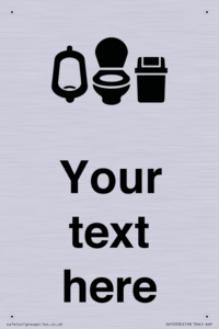 DV10930: Custom information: Toilets Urinals and WCs with Sanitary Bins