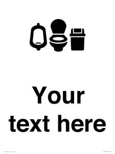 DV10930: Custom information: Toilets Urinals and WCs with Sanitary Bins