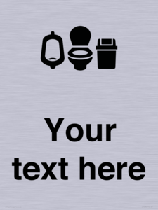 DV10930: Custom information: Toilets Urinals and WCs with Sanitary Bins