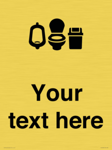 DV10930: Custom information: Toilets Urinals and WCs with Sanitary Bins