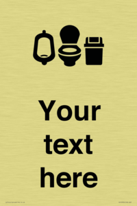 DV10930: Custom information: Toilets Urinals and WCs with Sanitary Bins