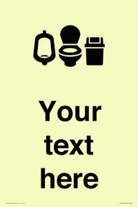 DV10930: Custom information: Toilets Urinals and WCs with Sanitary Bins