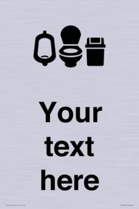 DV10930: Custom information: Toilets Urinals and WCs with Sanitary Bins