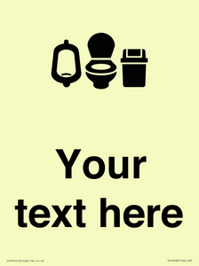 DV10930: Custom information: Toilets Urinals and WCs with Sanitary Bins