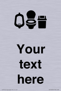 DV10930: Custom information: Toilets Urinals and WCs with Sanitary Bins