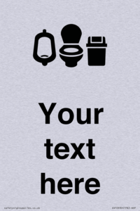 DV10930: Custom information: Toilets Urinals and WCs with Sanitary Bins