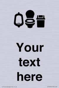 DV10930: Custom information: Toilets Urinals and WCs with Sanitary Bins