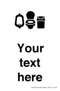 DV10930: Custom information: Toilets Urinals and WCs with Sanitary Bins