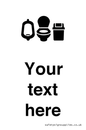 DV10930: Custom information: Toilets Urinals and WCs with Sanitary Bins