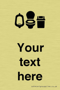 DV10930: Custom information: Toilets Urinals and WCs with Sanitary Bins