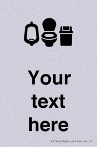 DV10930: Custom information: Toilets Urinals and WCs with Sanitary Bins