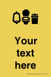 DV10930: Custom information: Toilets Urinals and WCs with Sanitary Bins