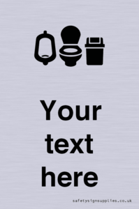 DV10930: Custom information: Toilets Urinals and WCs with Sanitary Bins