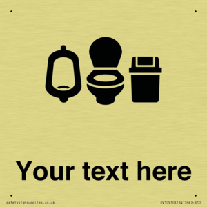 DV10930: Custom information: Toilets Urinals and WCs with Sanitary Bins
