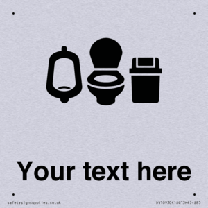 DV10930: Custom information: Toilets Urinals and WCs with Sanitary Bins