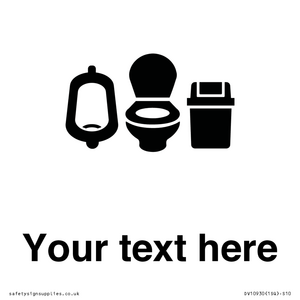 DV10930: Custom information: Toilets Urinals and WCs with Sanitary Bins