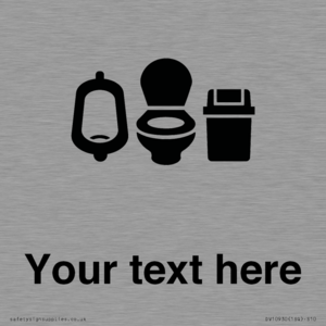 DV10930: Custom information: Toilets Urinals and WCs with Sanitary Bins
