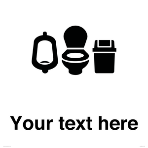 DV10930: Custom information: Toilets Urinals and WCs with Sanitary Bins