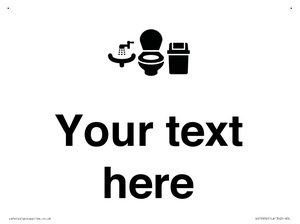 DV10932: Custom information: Toilets WC and Wash Basin with Sanitary Bin