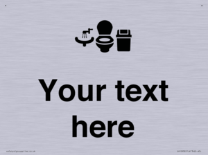 DV10932: Custom information: Toilets WC and Wash Basin with Sanitary Bin