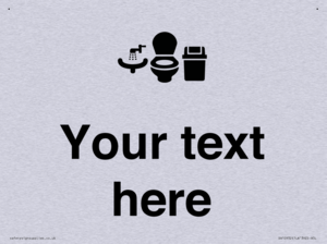 DV10932: Custom information: Toilets WC and Wash Basin with Sanitary Bin