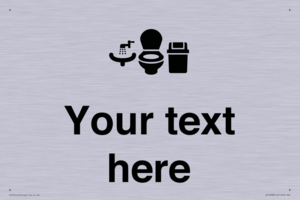 DV10932: Custom information: Toilets WC and Wash Basin with Sanitary Bin