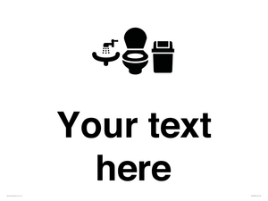 DV10932: Custom information: Toilets WC and Wash Basin with Sanitary Bin