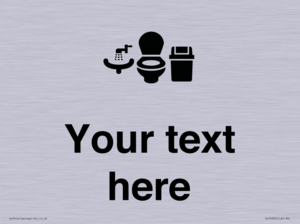 DV10932: Custom information: Toilets WC and Wash Basin with Sanitary Bin