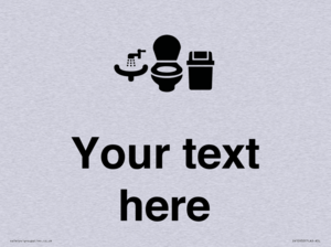 DV10932: Custom information: Toilets WC and Wash Basin with Sanitary Bin