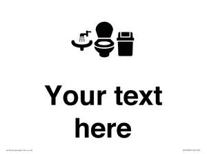 DV10932: Custom information: Toilets WC and Wash Basin with Sanitary Bin