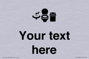 DV10932: Custom information: Toilets WC and Wash Basin with Sanitary Bin