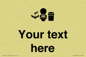 DV10932: Custom information: Toilets WC and Wash Basin with Sanitary Bin