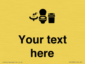 DV10932: Custom information: Toilets WC and Wash Basin with Sanitary Bin