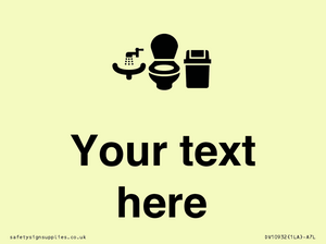 DV10932: Custom information: Toilets WC and Wash Basin with Sanitary Bin