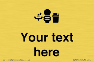 DV10932: Custom information: Toilets WC and Wash Basin with Sanitary Bin