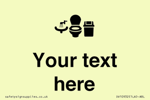 DV10932: Custom information: Toilets WC and Wash Basin with Sanitary Bin