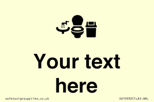 DV10932: Custom information: Toilets WC and Wash Basin with Sanitary Bin