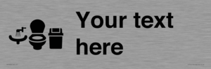 DV10932: Custom information: Toilets WC and Wash Basin with Sanitary Bin