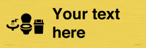 DV10932: Custom information: Toilets WC and Wash Basin with Sanitary Bin